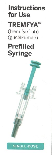 Tremfya Instructions Cover